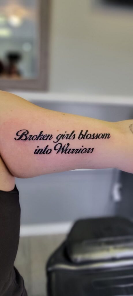 Popular Areas on Placing Your Quote Tattoos | Inku Paw